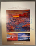 Harrison Ellenshaw Signed Autograph Signature 8.5x11 Promo Poster Star Wars