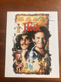 Robbin Williams & Dustin Hoffman Signed Autograph Color 8x10 Hook Photograph
