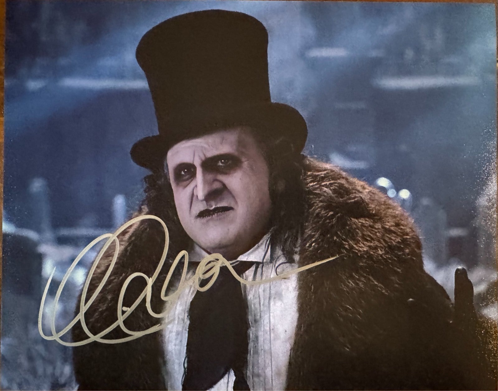 Danny DeVito The Penguin Signed Autographed signature 8x10 Matte Photograph COA