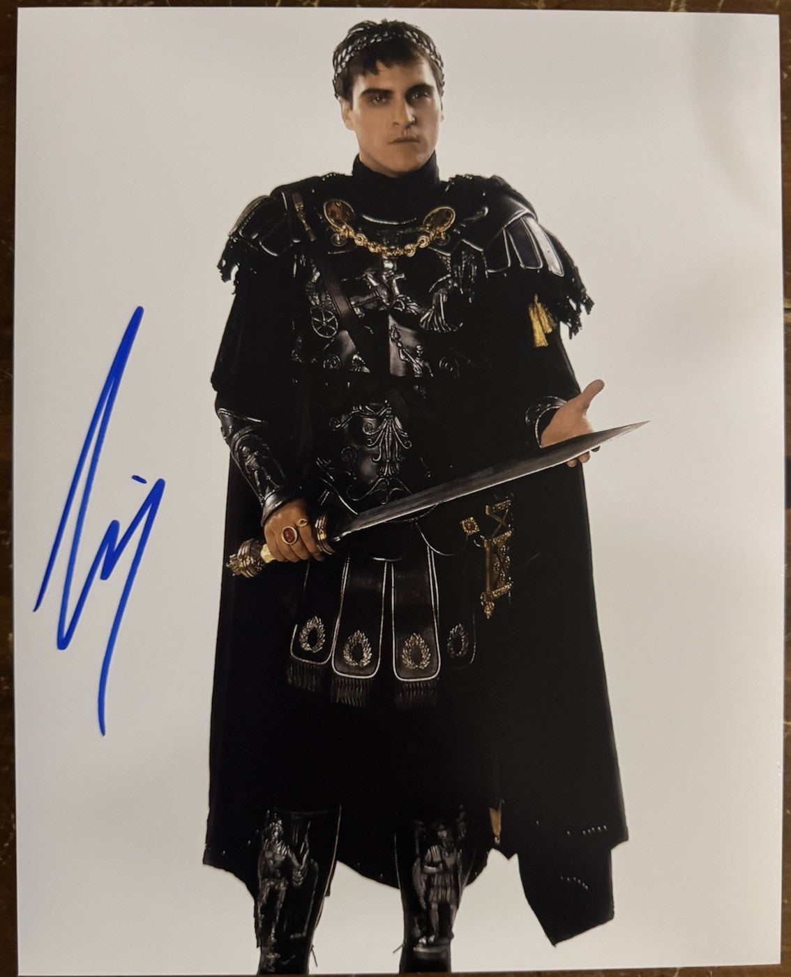 Joaquin Phoenix Gladiator Signed Autograph Signature 8x10 Matte Photograph COA