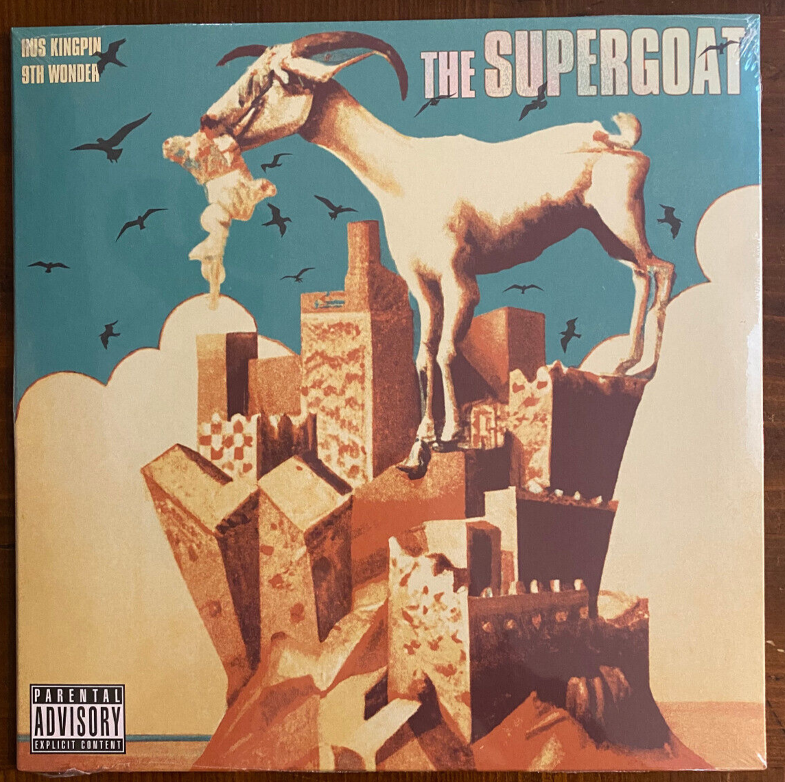 Hus Kingpin & 9th Wonder- The Supergoat Vinyl Daupe limited Yellow Vinyl 113/125