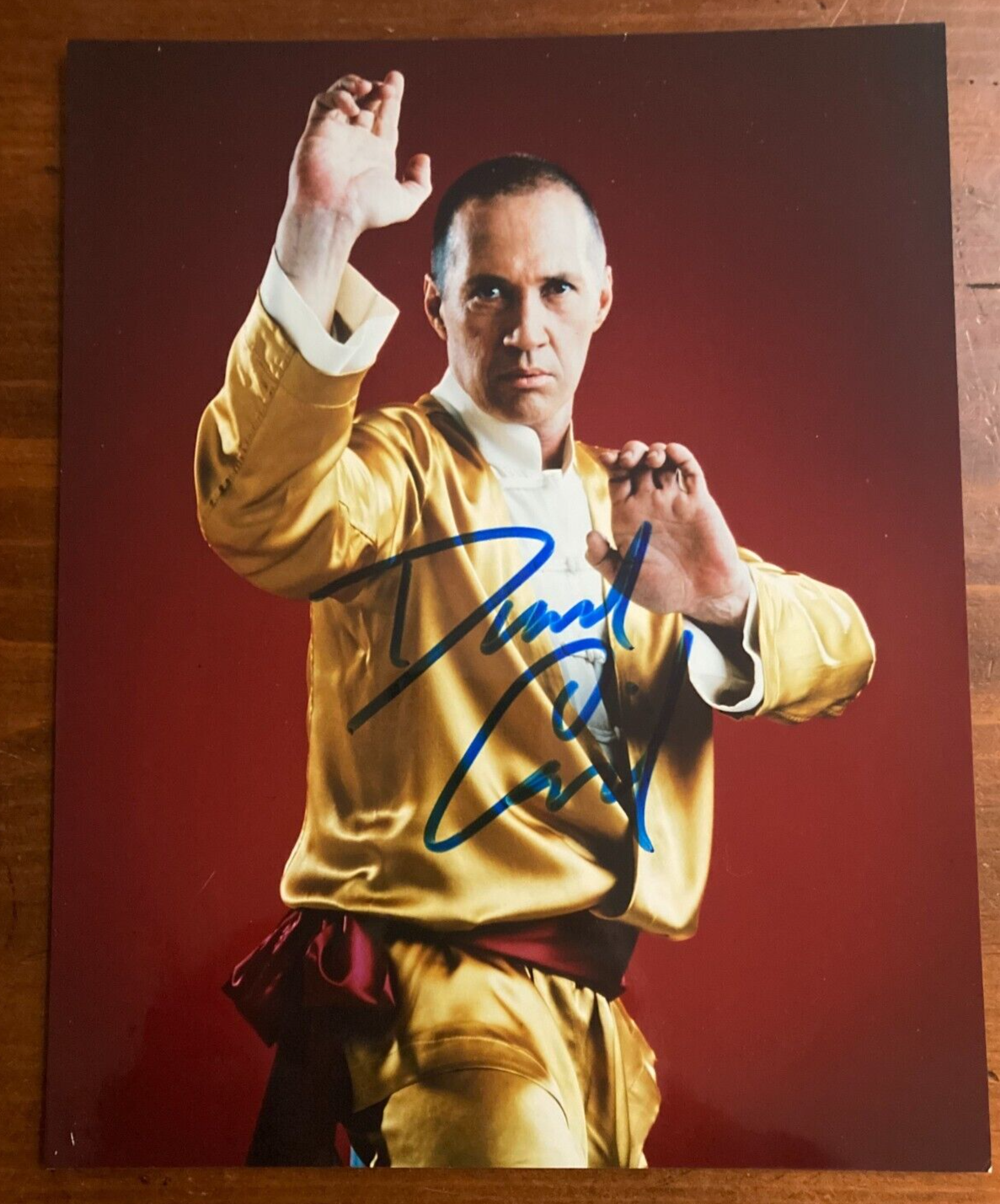 David Carradine Signed Autograph Signature 8x10 Glossy Kung Fu Photograph