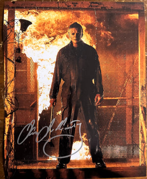 James Jude Courtney Halloween Signed Autographed 8x10 Matte Photograph COA