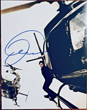 Tom Cruise Mission Impossible Signed Autographed Signature 8x10 Matte Photo COA