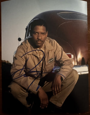 Denzel Washington Signed Autographed Signature 8x10 Photograph COA