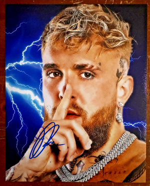 Jake Paul Signed Autographed Signature 8x10 Matte Photograph COA