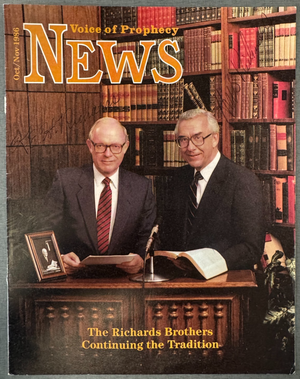 The Richards Brothers Sr & Jr Signed Autograph Signatures Voice Prophecy News