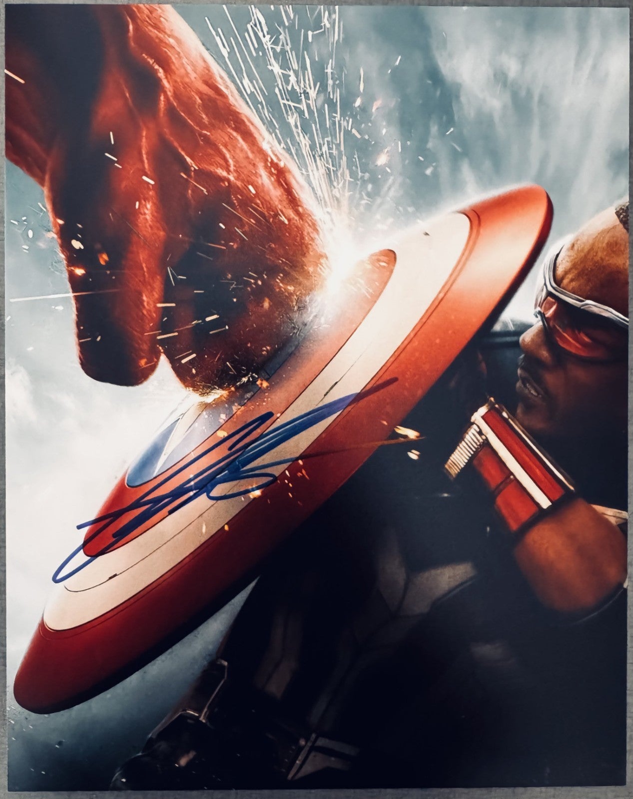 Anthony Mackie Avengers Signed Autographed Signature 8x10 Matte Photograph COA