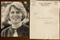 Geraldine A. Ferraro Signed Autograph 8x10 Glossy Photograph + Signed Letter OG