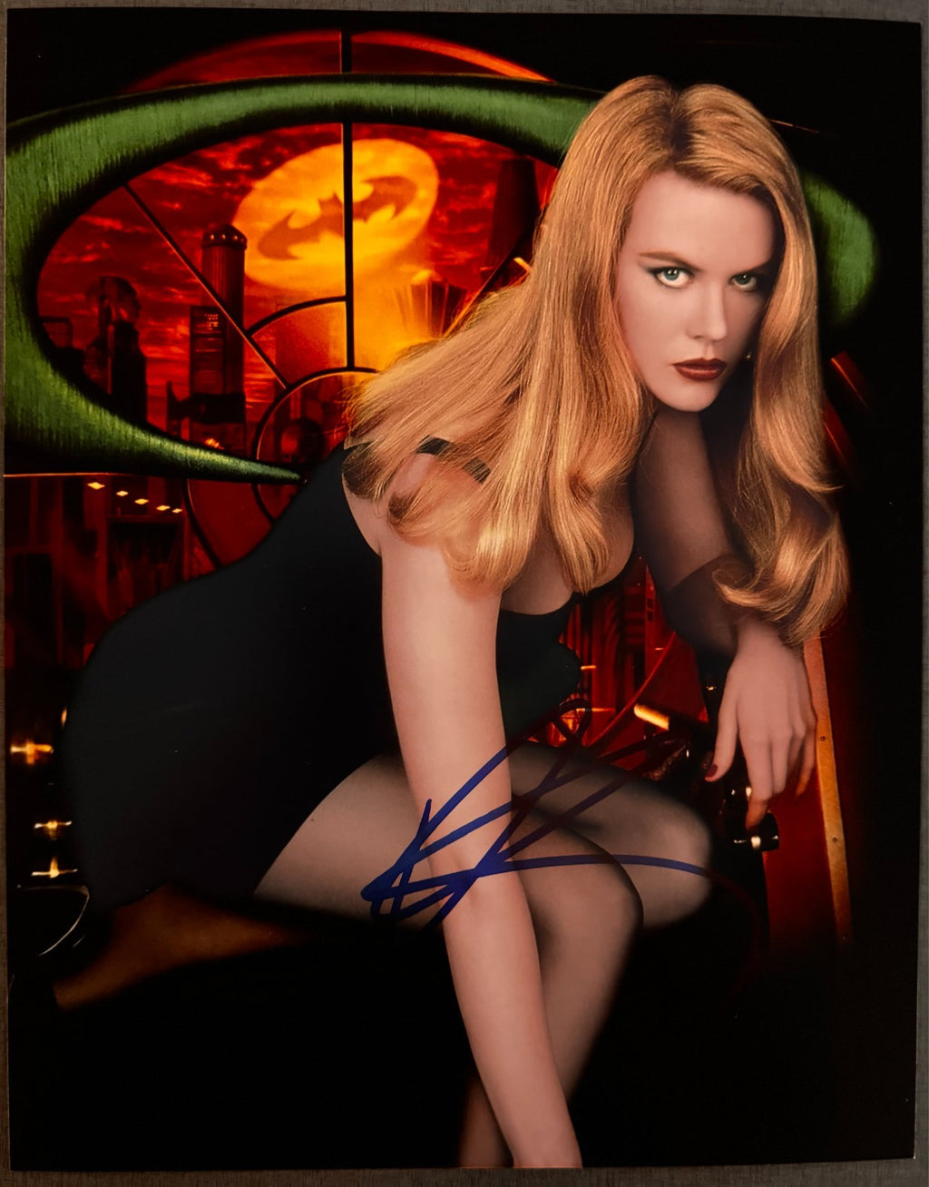 Nicole Kidman Batman Forever Signed Autograph Signature 8x10 Matte Photo COA