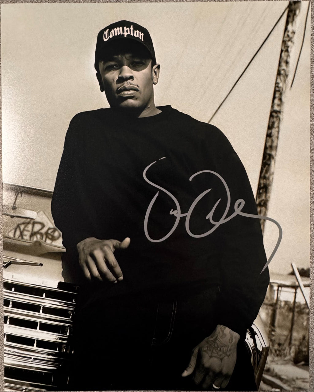 Dr. Dre Signed Autograph Signature 8x10 Matte Photograph COA