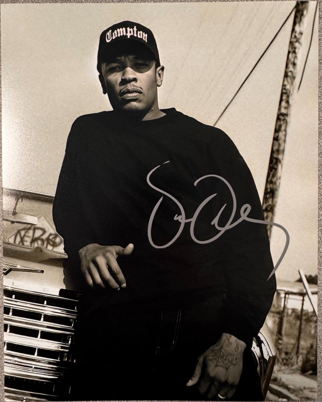 Dr. Dre Signed Autograph Signature 8x10 Matte Photograph COA