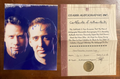 Face Off Autograph Signatures Signed by John Travolta & Nicolas Cage w/ COA