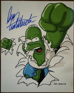 Dan Castellaneta Simpsons Signed Autographed Signature 8x10 Matte Photograph COA