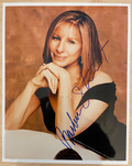Barbara Streisand Signed Autograph 8x10 Color Glossy Photograph