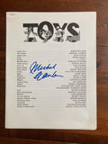 Michael Gambon Signed Autograph 8 1/2 x 11 Toys Movie Credits packet