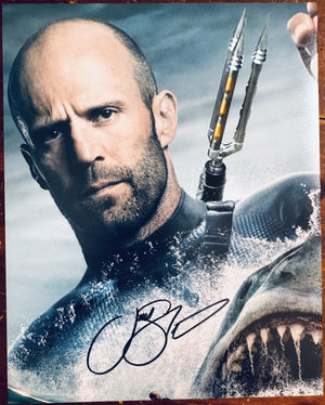 Jason Statham Meg Signed Autographed Signature 8x10 Matte Photograph COA