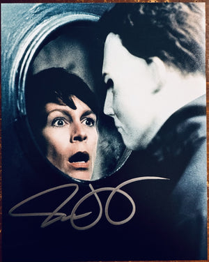 Jamie Lee Curtis Halloween Signed Autographed Signature 8x10 Matte Photo COA