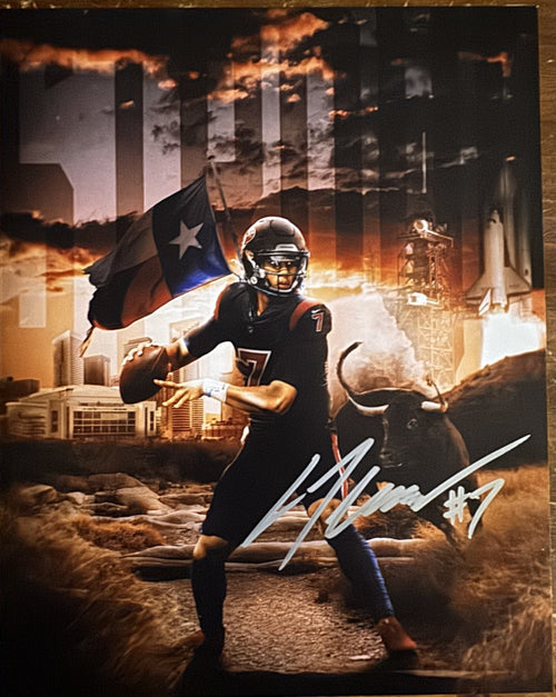 C.J. Stroud Signed Autographed Signature 8×10 Matte Photograph