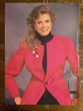 Candice Bergen Signed Autograph Signature 8x11 Cut Magazine Photograph