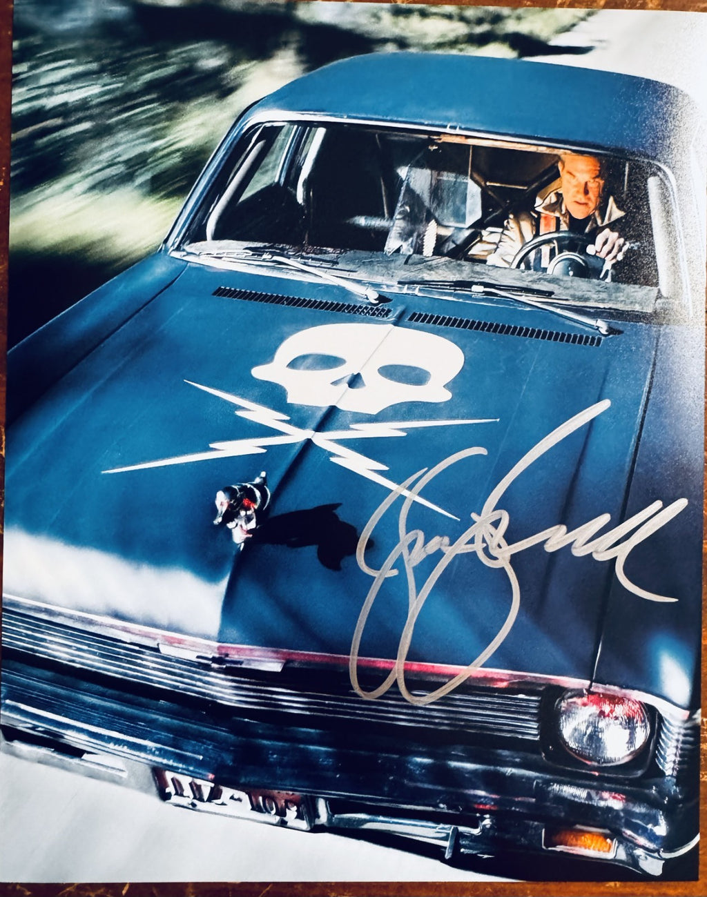 Kurt Russell Death Proof Signed Autographed Signature 8x10 Matte Photograph COA
