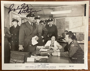 Robert Wagner Signed Autograph Signature 10x8 The Hunters Vintage Movie Photo