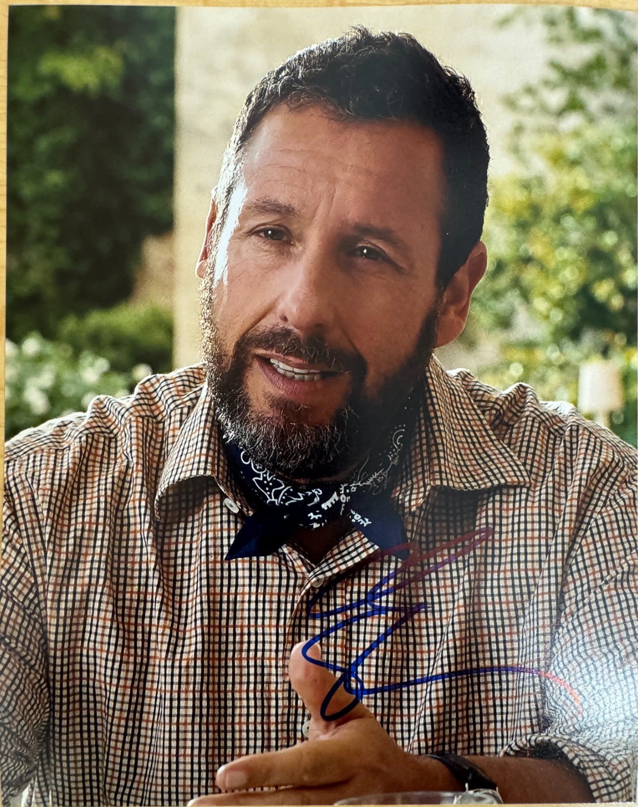 Adam Sandler Jay Kelly Signed Autograph Signature 8x10 Matte Photograph COA