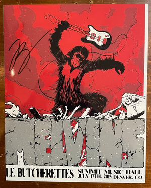 The Melvins Buzz Osbourne Signed Autograph Signature 8x10 Glossy Photograph