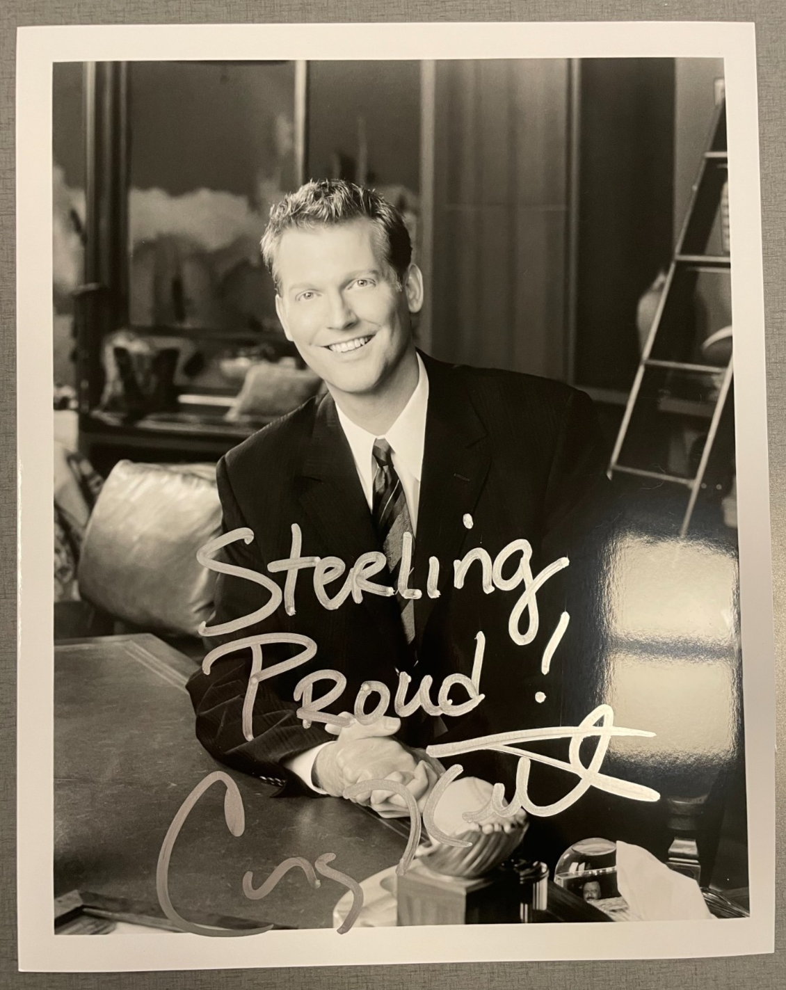 Craig Ferguson Signed Autograph Signature 8x10 Drew Carey Train Dragon Winnie
