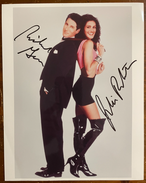 Richard Gere & Julia Robertson Signed Autograph Signatures Pretty Woman Photo