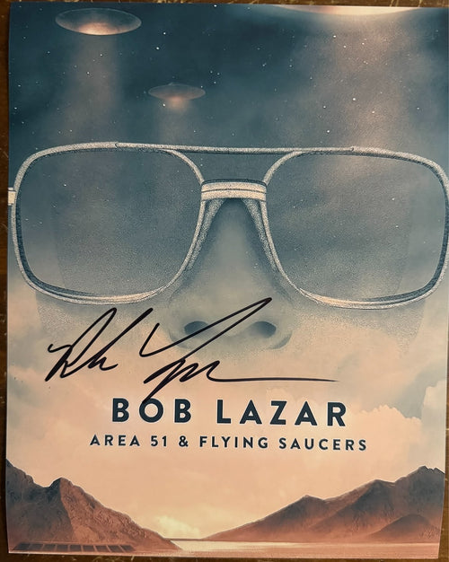 Bob Lazar Signed Autographed Signature 8x10 Matte Photograph COA