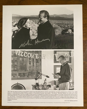 William Hurt Signed Autograph Signature 8x10 The Doctor B&W Glossy Vintage Photo