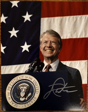 Jimmy Carter Signed Autographed Signature 8x10 Matte Photograph COA