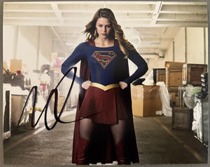 Melissa Benoist Supergirl Signed Autographed Signature 8x10 Matte Photograph COA