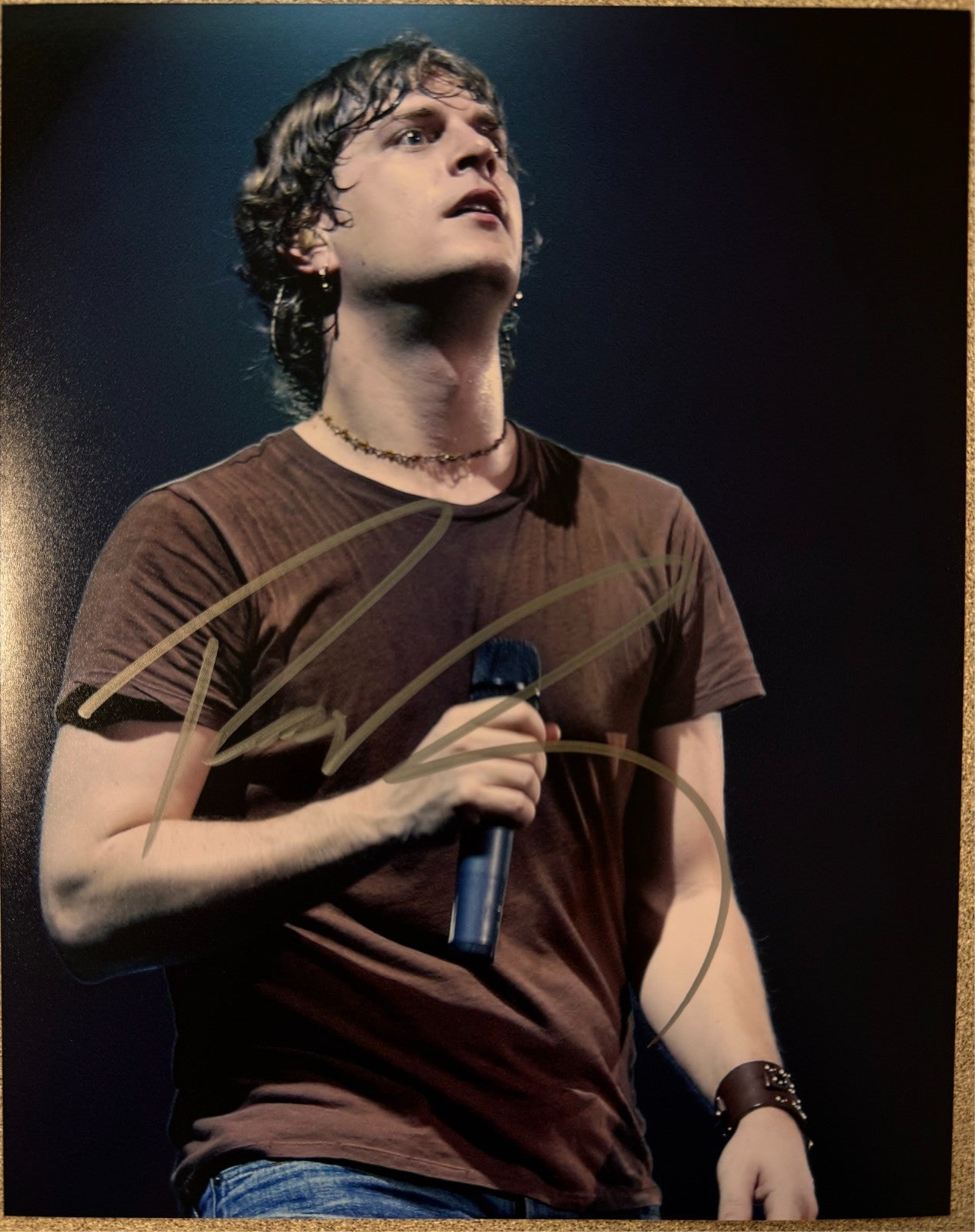 Bob Thomas Matchbox Twenty Signed Autographed Signature 8x10 Matte Photo COA