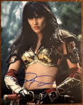 Lucy Lawless Signed Autographed Signature 8x10 Matte Xena Princess Warrior W/COA