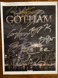Gotham Cast Signed Ben McKenzie Jada P Smith David Mazouz Robin L Taylor Cory MS