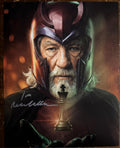 Ian McKellen Magneto Avengers signed Autographed 8x10 Matte Photograph COA