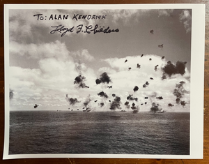 Lloyd Childers Signed Autograph Signature 10x8 B&W Photograph Marine Hero RARE