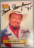 Hank Thompson Signed Autograph Signature Collectible Country Gold Trading Card
