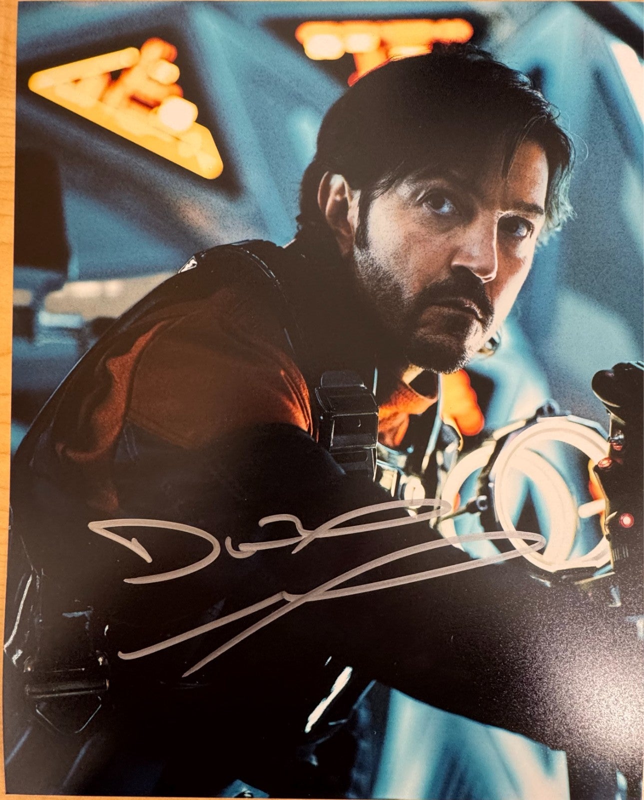 Diego Luna Star Wars Andor Signed Autograph Signature 8x10 Matte Photograph COA