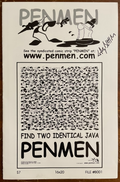 Gary Behm Signed Autograph Signature on Penmen Promo Brochure RARE