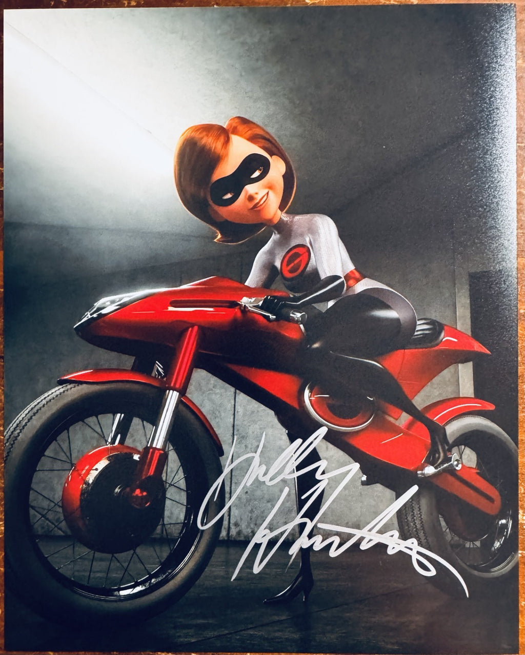 Holly Hunter Incredibles Signed Autographed Signature 8x10 Matte Photograph COA