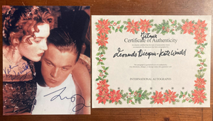 Titanic Cast Signed Autograph Signatures 8x10 Leonardo DiCaprio Kate Winslet Pic