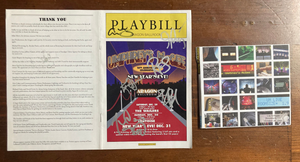 Humphrey's McGee Signed Autographs Collectible Playbill Signatures from 7