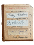 The Honeymooners Signed Autograph Signatures 4.25x5 Vintage Cut from Scrapbook