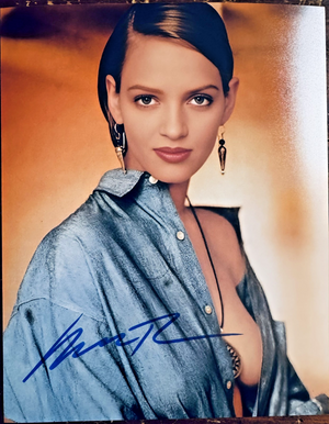 Uma Thurman Signed Autographed Signature 8x10 Matte Photograph COA