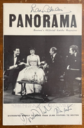 Dorothy Tutin, Max Adrian, & John Barton Signed Autograph Signatures Playbill