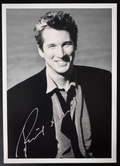 Richard Gere Signed Autograph Signature 5x8 B&W Glossy Photograph