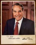 Bob Dole Signed Autograph Signature 8x10 Color Glossy Photograph